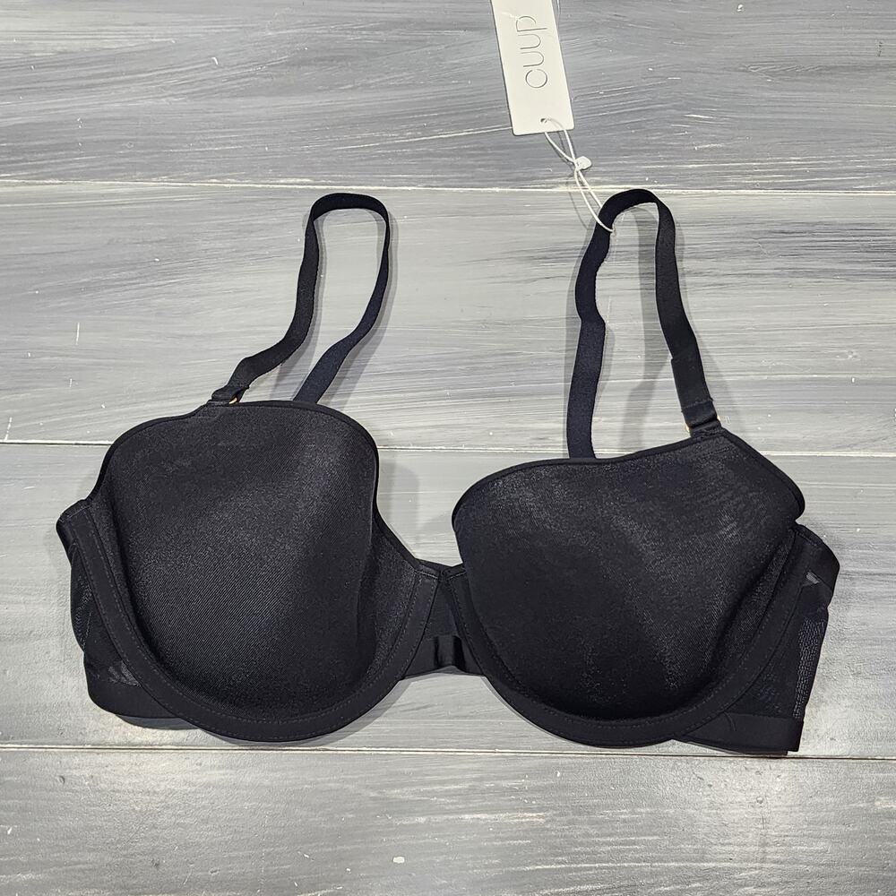 Cuup The Demi Spacer Bra Black Size 34D
